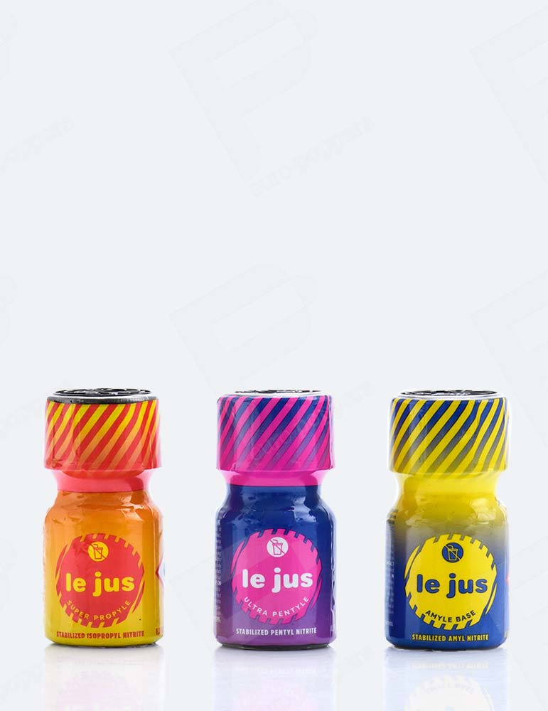 Trio Le Jus poppers 10 ml
