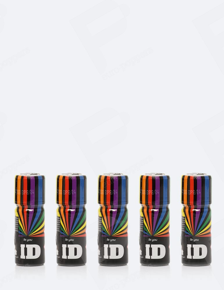 Poppers ID 10 ml pack con 5 poppers