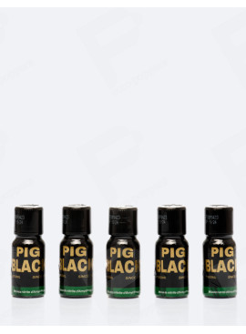 Pig Black 15 ml x5