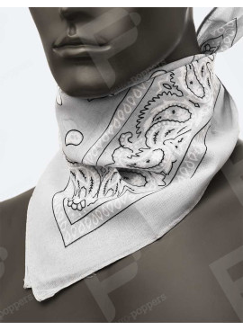 grey bandana