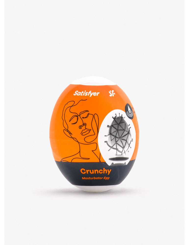 Masturbatore Satisfyer Egg Crunchy