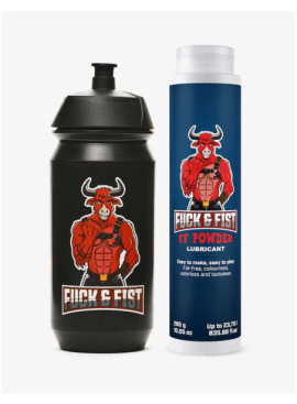 Lubrificante polvere 285 g + flacone da 500 ml Fuck & Fist