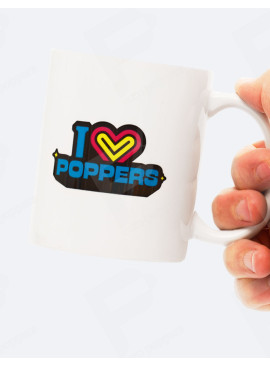 Tazza I Love Poppers