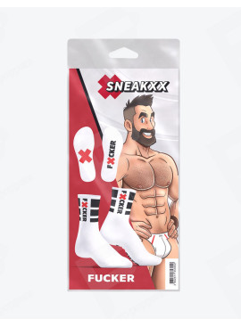 Calzini Bianchi SneakXX Fucker packaging