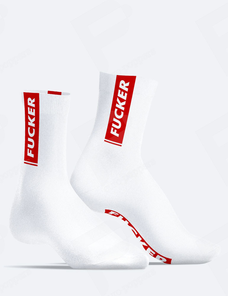 Calzini Bianchi SneakXX Stripe Fucker