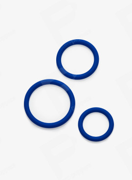 Pacco di cockrings silicone Easytoys zoom