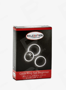 Pacco di cockrings silicone Malesation packaging