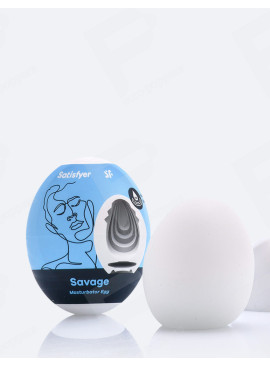Masturbatore Satisfyer Egg Savage aspetto interno