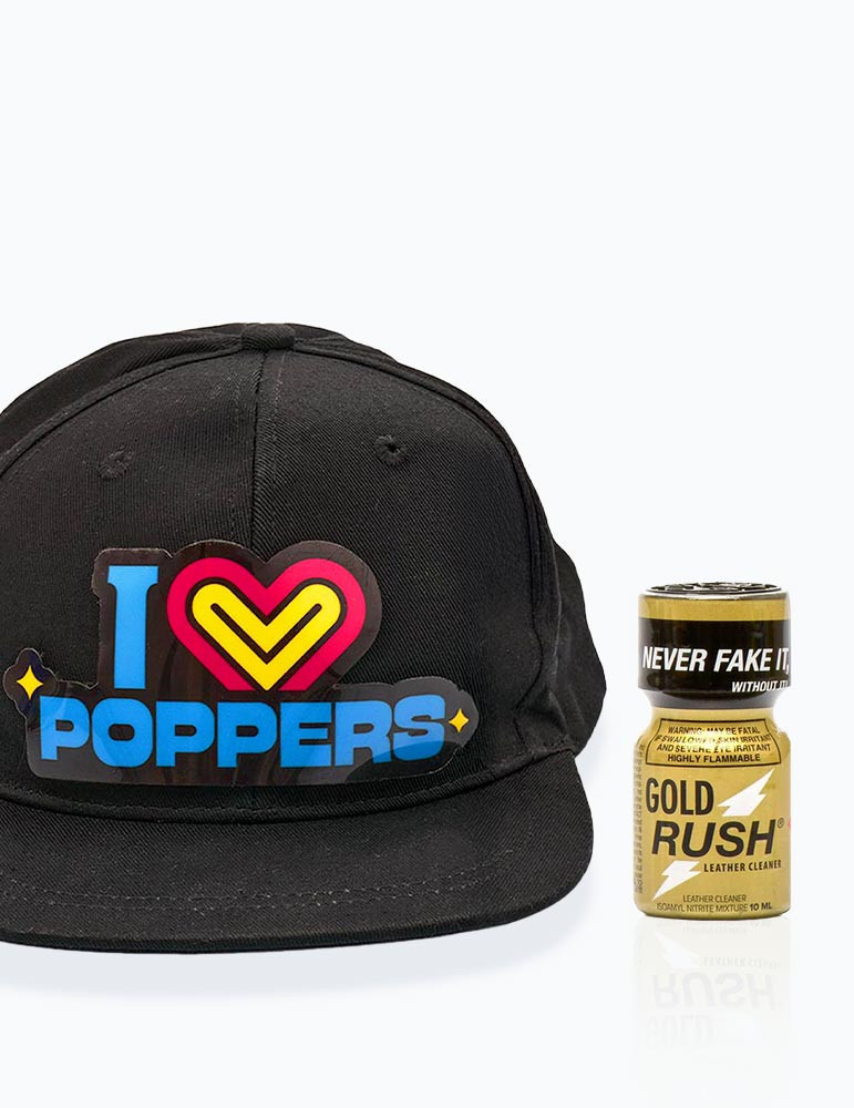 Cappellino LED + Rush Gold 10 ml