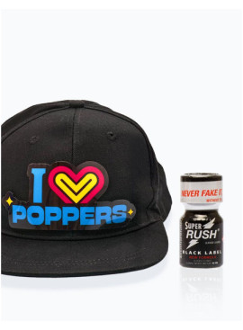 Cappellino LED + Super Rush Black Label 10 ml