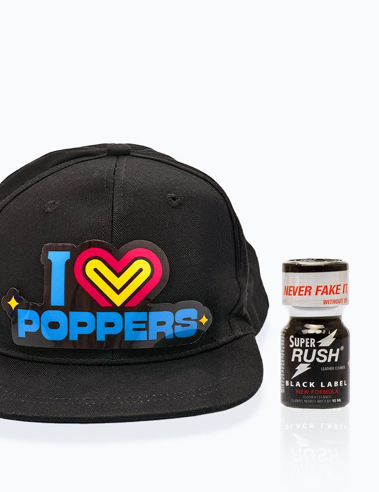 Cappellino LED + Super Rush Black Label 10 ml