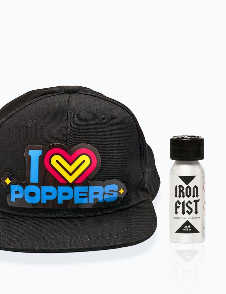 Cappellino LED + Iron Fist 30 ml