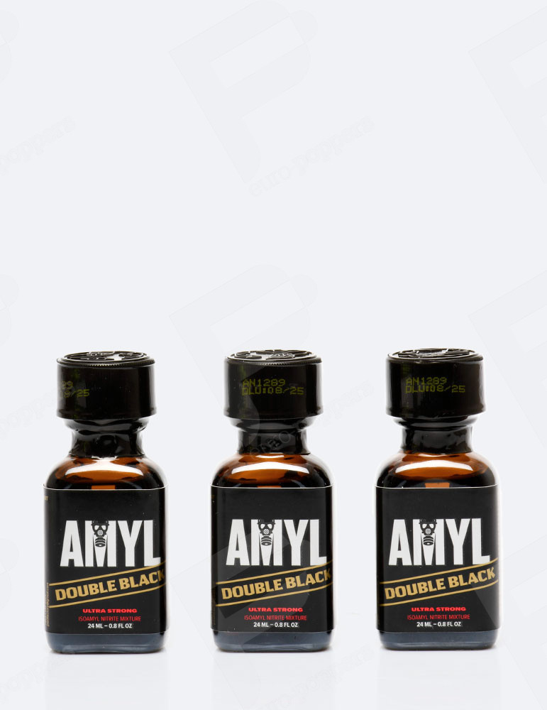 Amyl Double Black 24 ml x3
