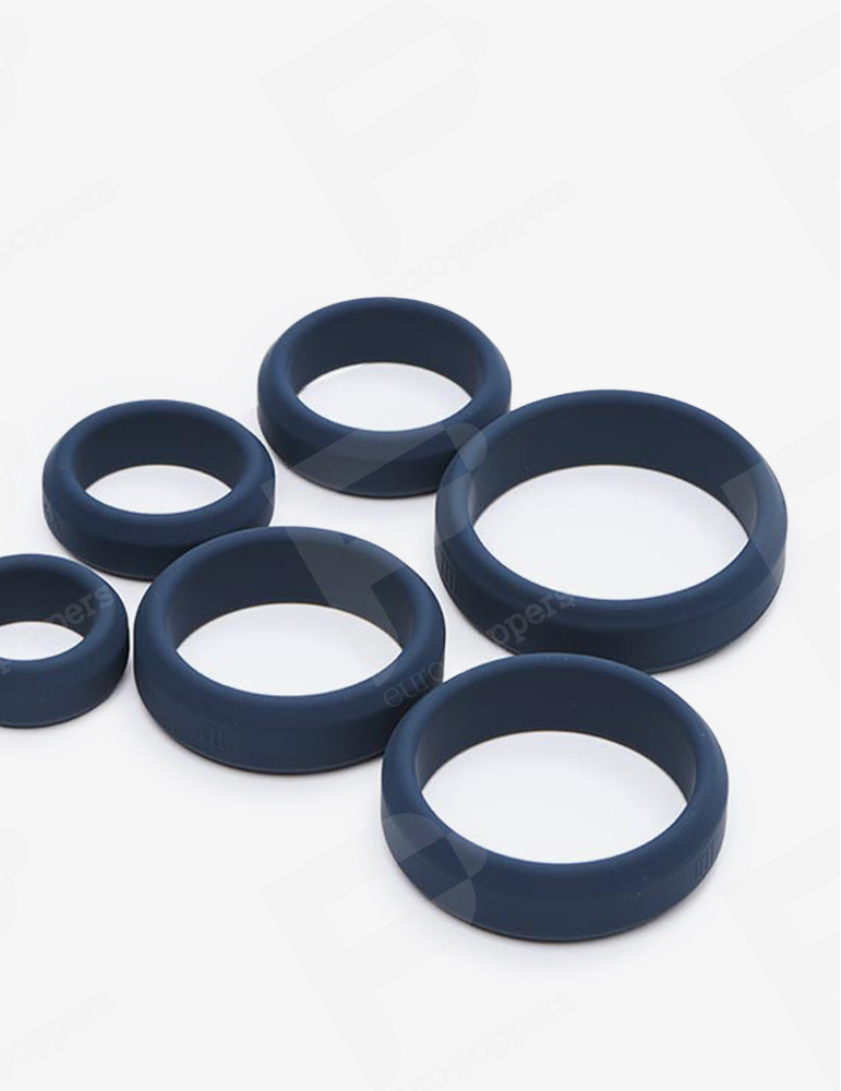Set da 6 cockring in silicone Boners