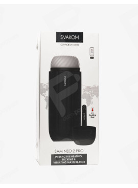 Masturbatore vibrante interattivo Sam Neo 2 Pro Svakom
