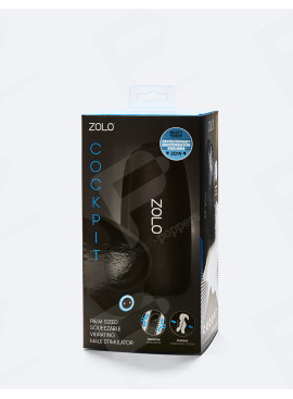 Masturbatore vibrante Cockpit Zolo packaging