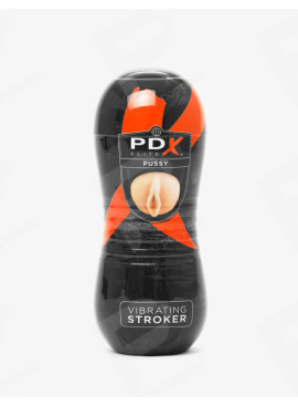 Masturbatore con vagina vibrante PDX Elite packaging
