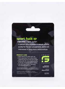 Cockring in silicone The Wedge Nero Opaco dettagli