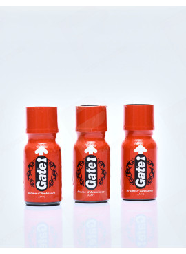 Pacco di Poppers Gate Amile 15 ml x3