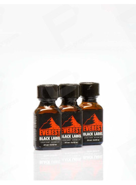 Pacco di Poppers Everest Black Label x3