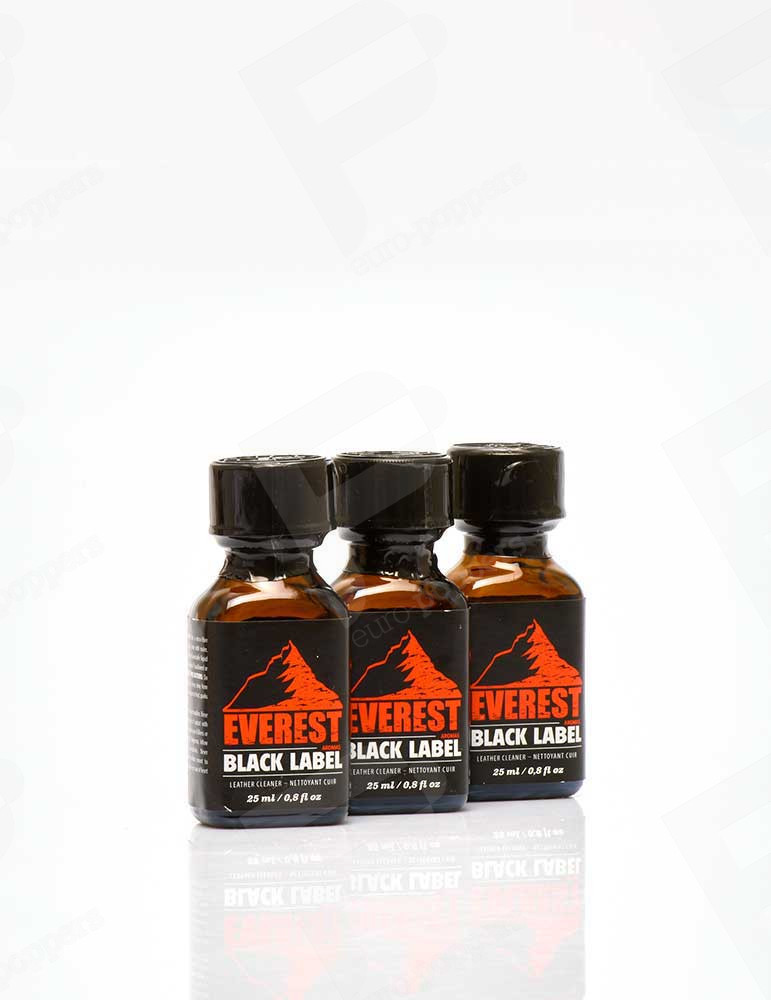 Pacco di Poppers Everest Black Label x3