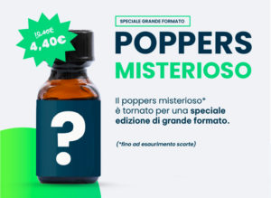 Scopri di più sull'articolo Euro Poppers Italia vi propone il poppers misterioso!