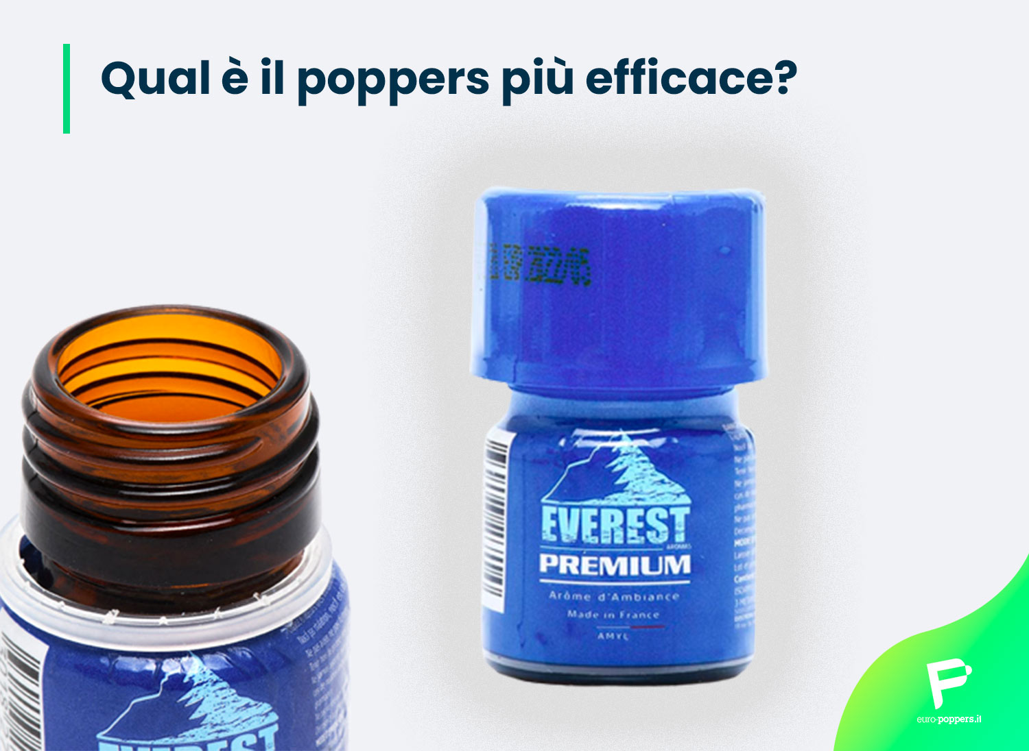 Scopri di più sull'articolo Qual è il poppers più efficace?